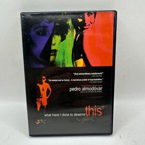 What Have I Done to Deserve This DVD Movie NR NTSC Genius Entertainment